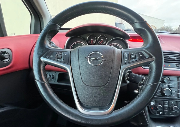 Opel Meriva cena 21800 przebieg: 163123, rok produkcji 2010 z Buk małe 121